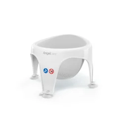 Anneau de bain bébé blanc/gris