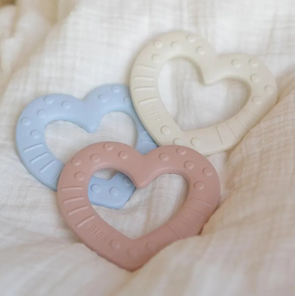 Anneau de dentition coeur blush
