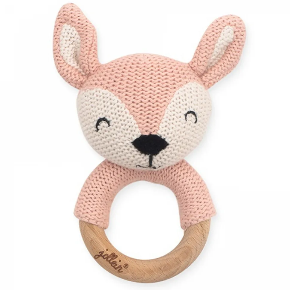 Anneau de dentition deer pale pink