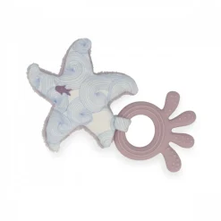 Anneau de dentition en silicone etoile de mer