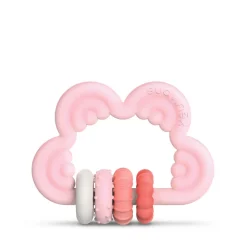 Anneau de dentition ludique nuage souple réfrigérant