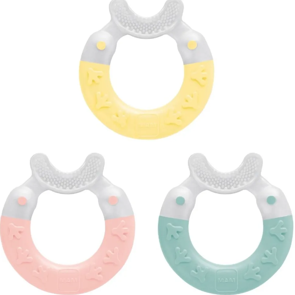 Anneau de dentition nettoyant coloris aléatoire