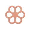 Anneau de dentition silicone bébé flower coral rose