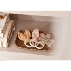 Anneau dentition silicone oreilles de lapin wild rose
