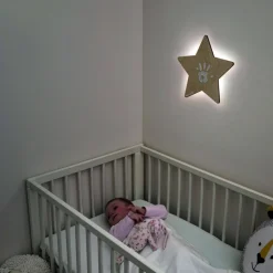 Applique murale personnalisable etoile