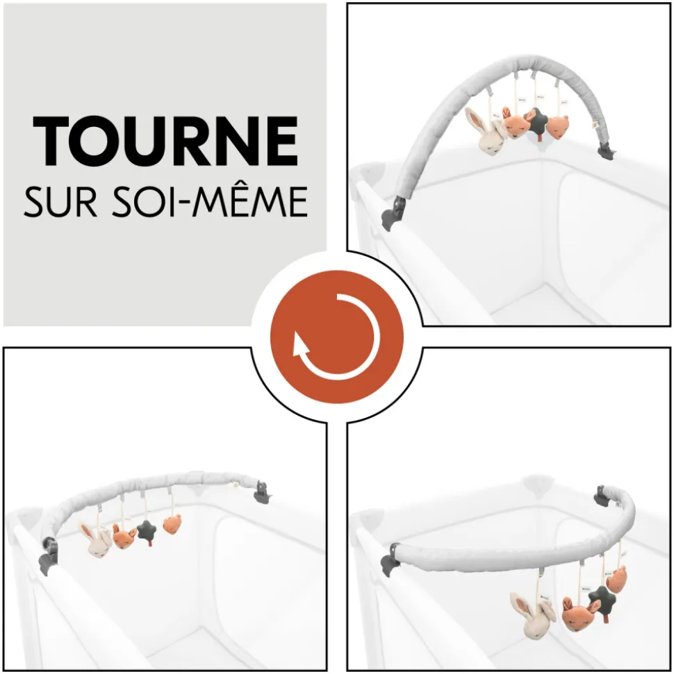 Arche de jeu pour lit de voyage forest