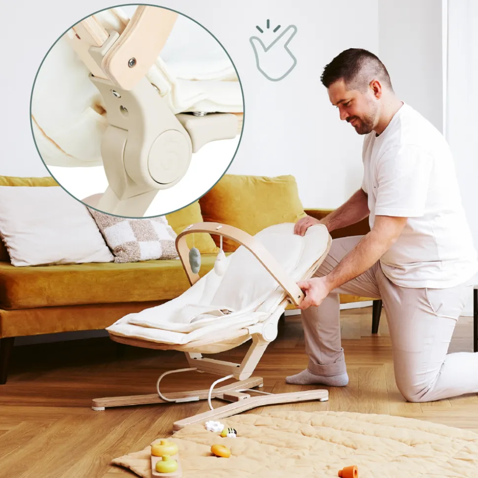 Arche de jeux bébé pour transat swoon flow