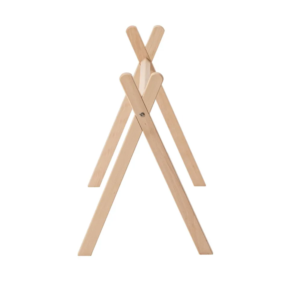 Arche de jeux en bois avec son set d'activités rose