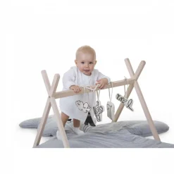 Arche de jeux tipi play gym naturel