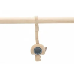 Arche d'éveil en bois avec 3 peluches on the go