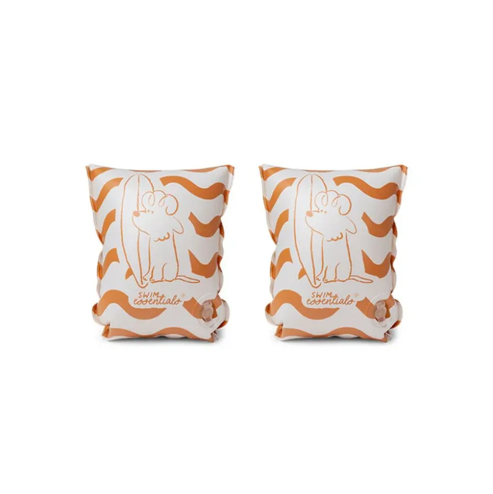 Arm bands - orange - surfer - 2/6 years