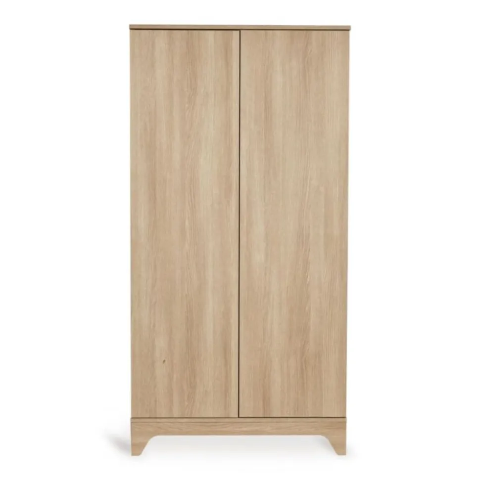Armoire avec 2 portes battantes tsugi - honey ash