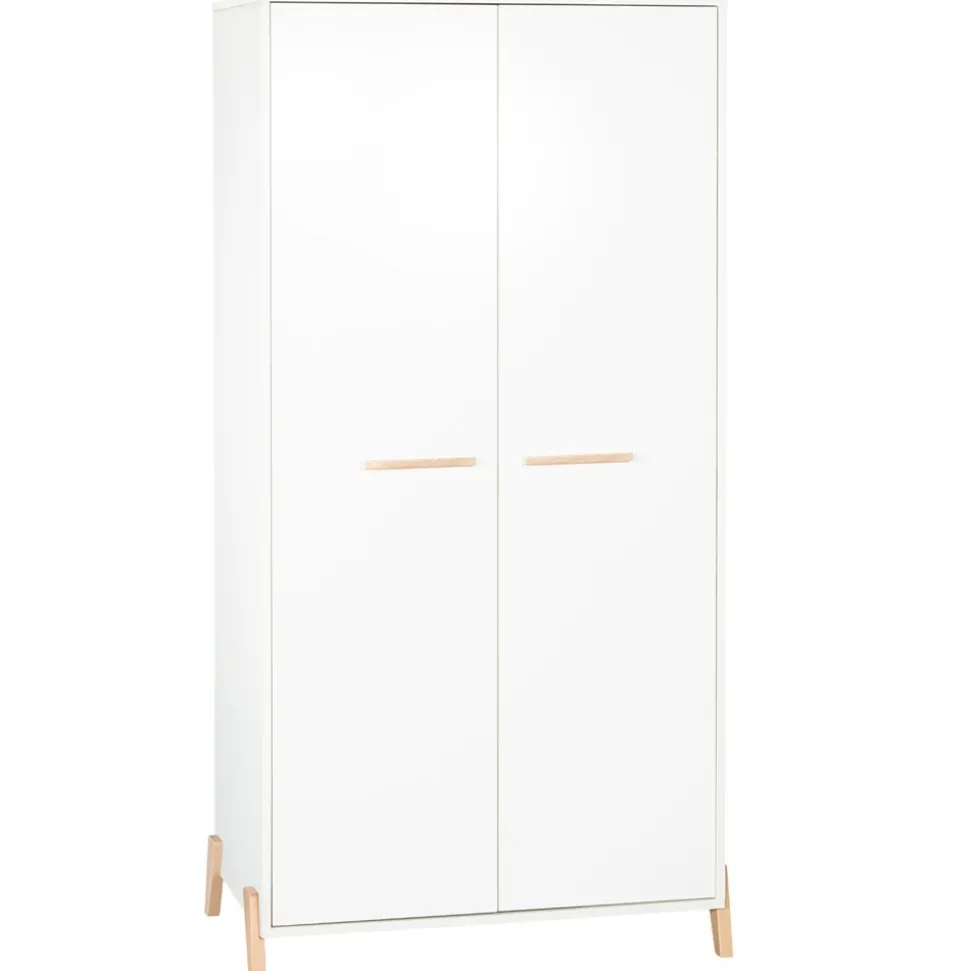 Armoire chambre bébé 2 portes joy naturel