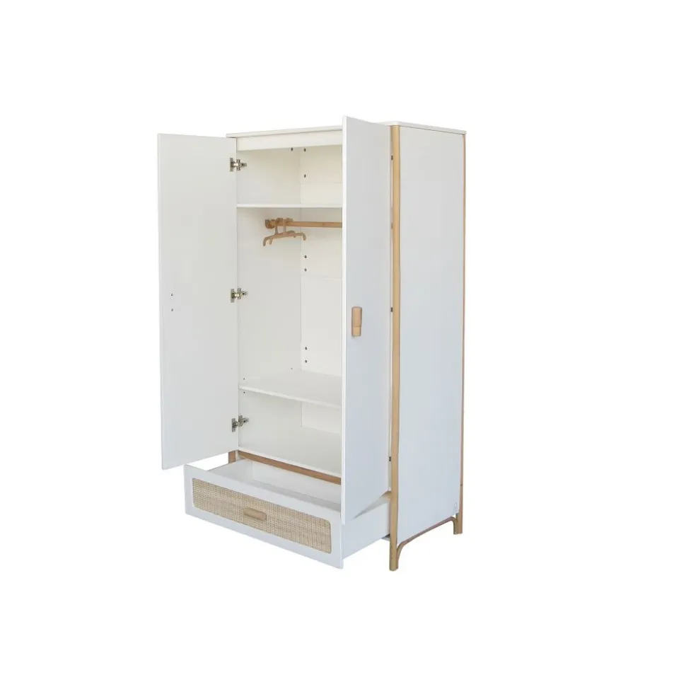 Armoire océania cannes de rotin neige