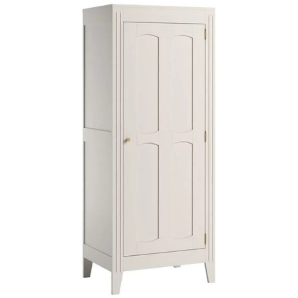 Armoire 1 porte blanche milenne