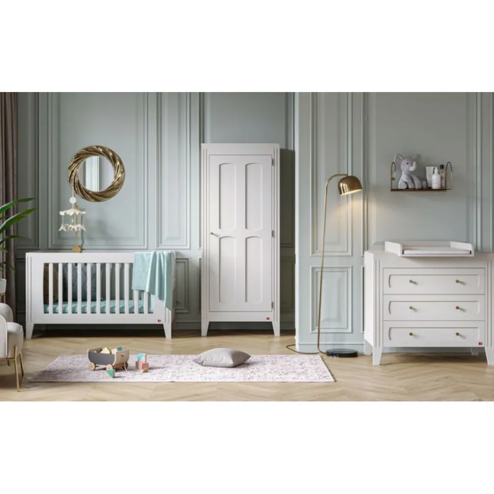 Armoire 1 porte blanche milenne