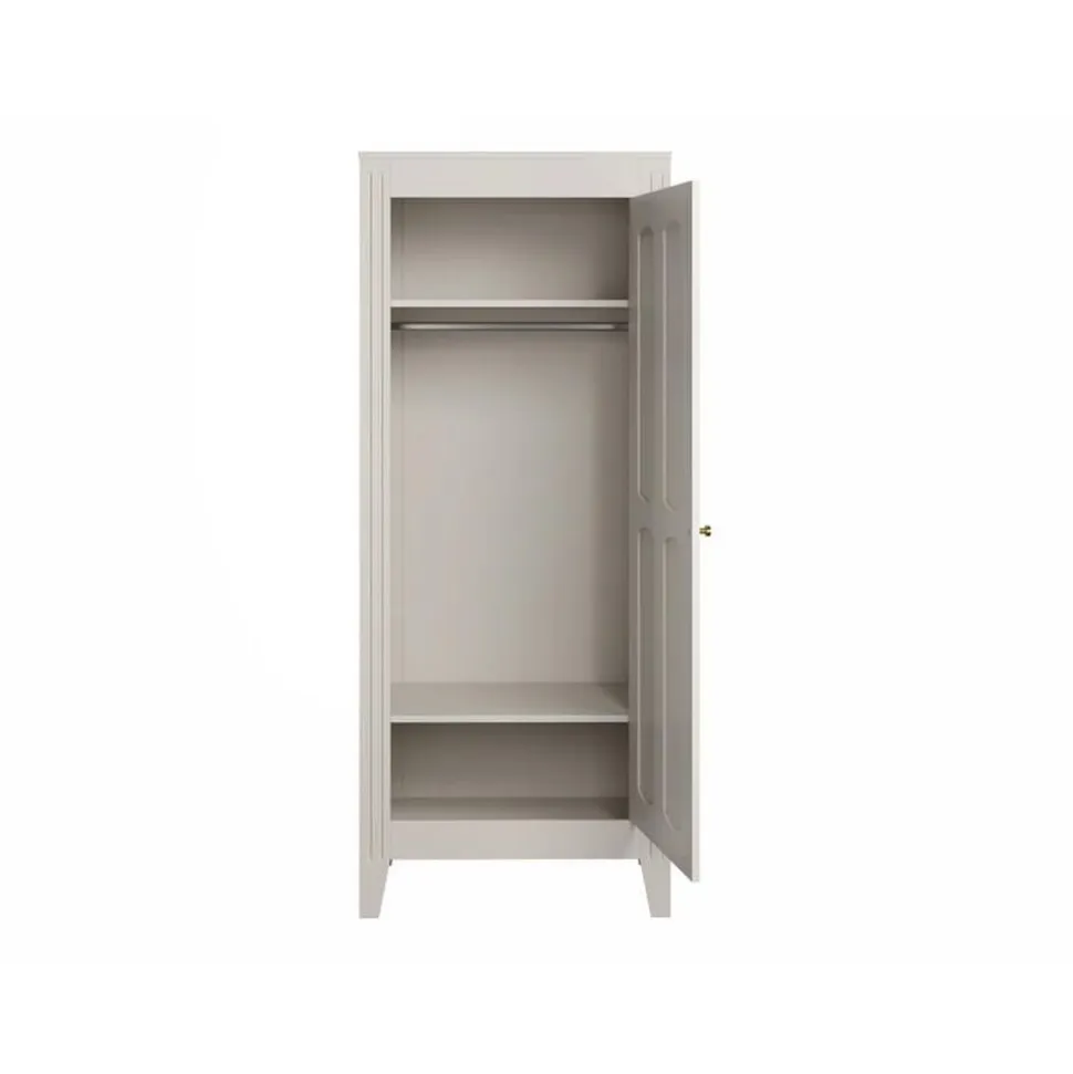 Armoire 1 porte sable beige - collection milenne
