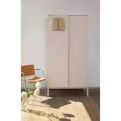Armoire 2 portes ashi argile
