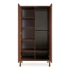 Armoire 2 portes ashi chataignier