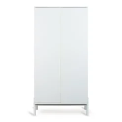Armoire 2 portes ashi - crème
