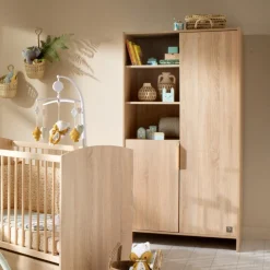 Armoire 2 portes azur