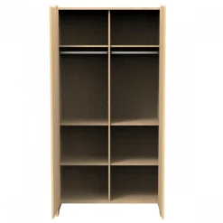 Armoire 2 portes cannelle