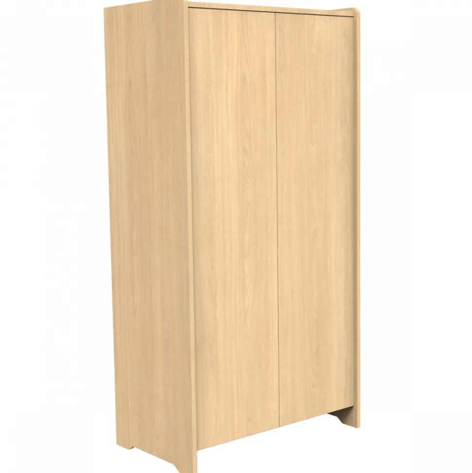 Armoire 2 portes cannelle