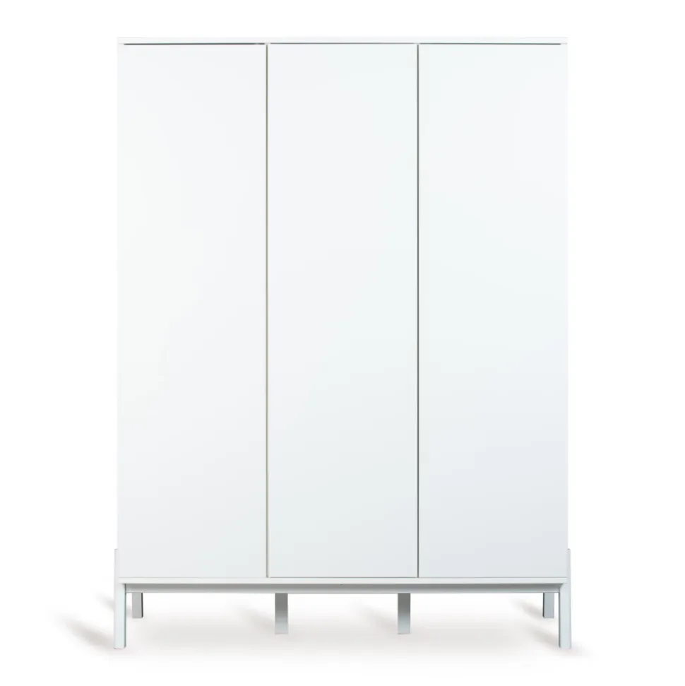 Armoire 3 portes - crème