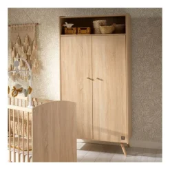 Armoire 2 portes et 1 niche access bois