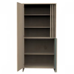 Armoire portes et niche sauge tokyo