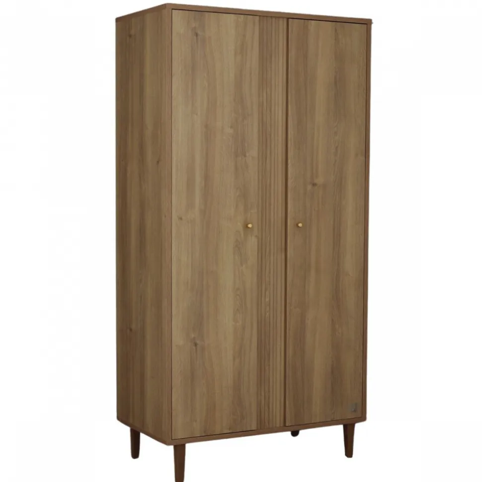 Armoire 2 portes mokka