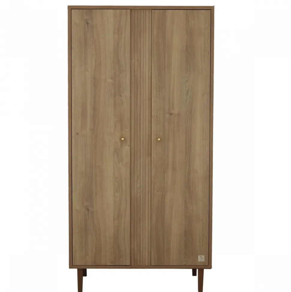Armoire 2 portes mokka