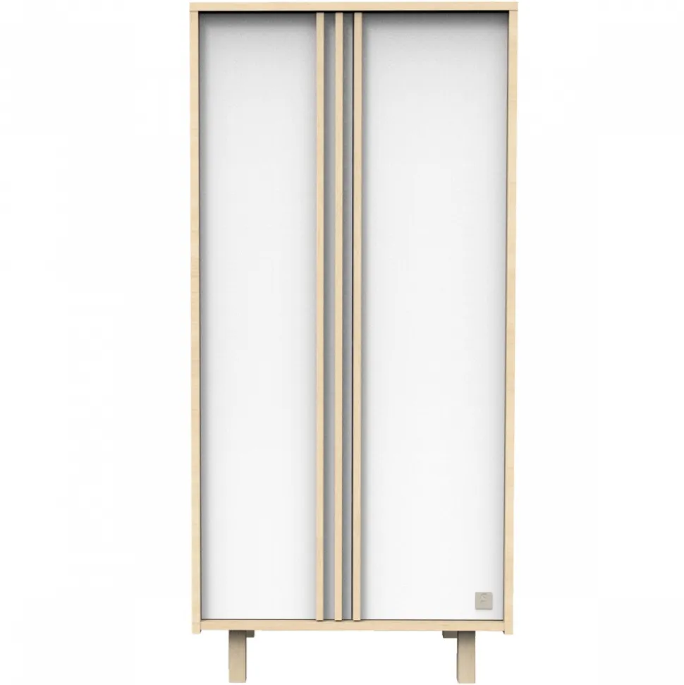 Armoire 2 portes nature