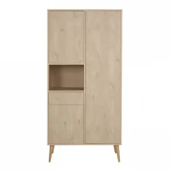 Armoire 3 portes 1 niche cocoon natural oak