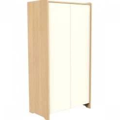 Armoire 2 portes vanille