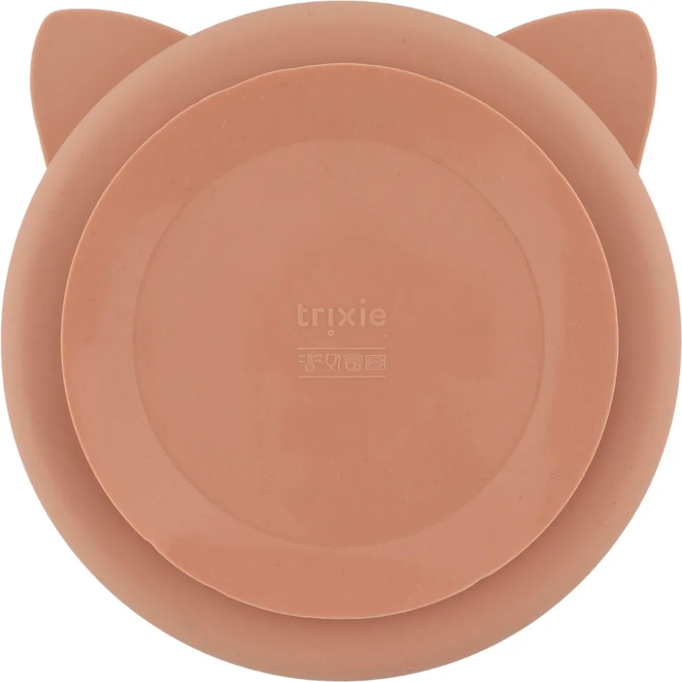 Assiette compartimentée avec ventouse mrs. cat
