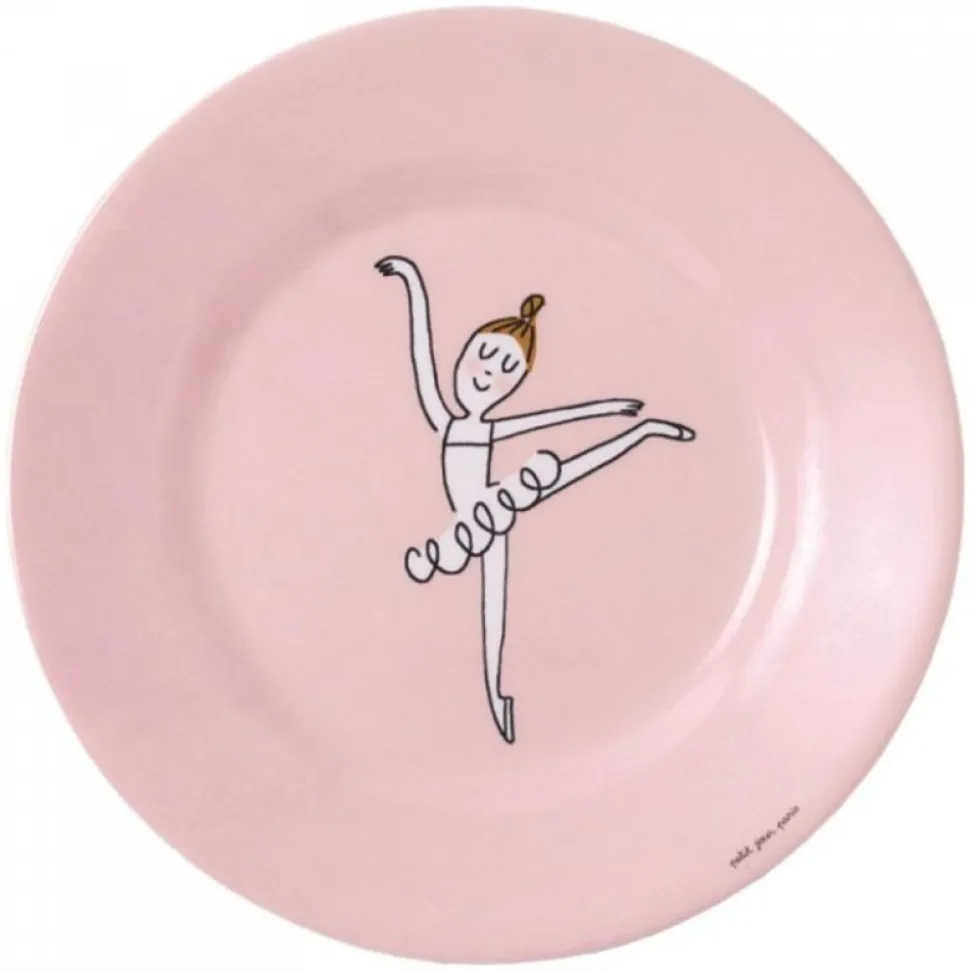 Assiette à dessert ø 20 cm les ballerines - arabesque