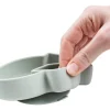 Assiette silicone avec ventouse birdee vert