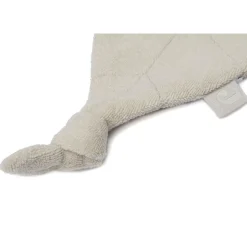 Attache sucette feuille nougat