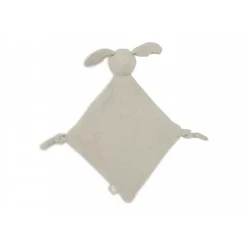 Attache sucette lapin olive