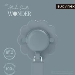 Attache sucette silicone wonder spring lake