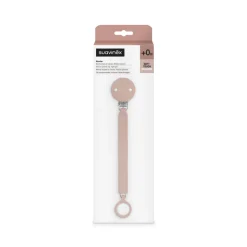 Attache sucette silicone wonder pale mauve