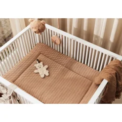 Attache sucette teddy bear naturel