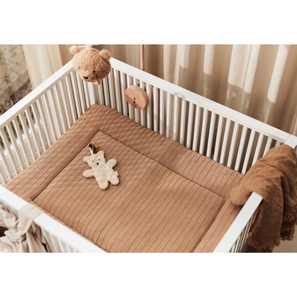 Attache sucette teddy bear naturel