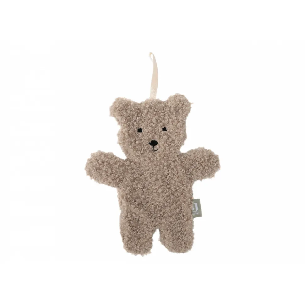 Attache sucette teddy bear olive