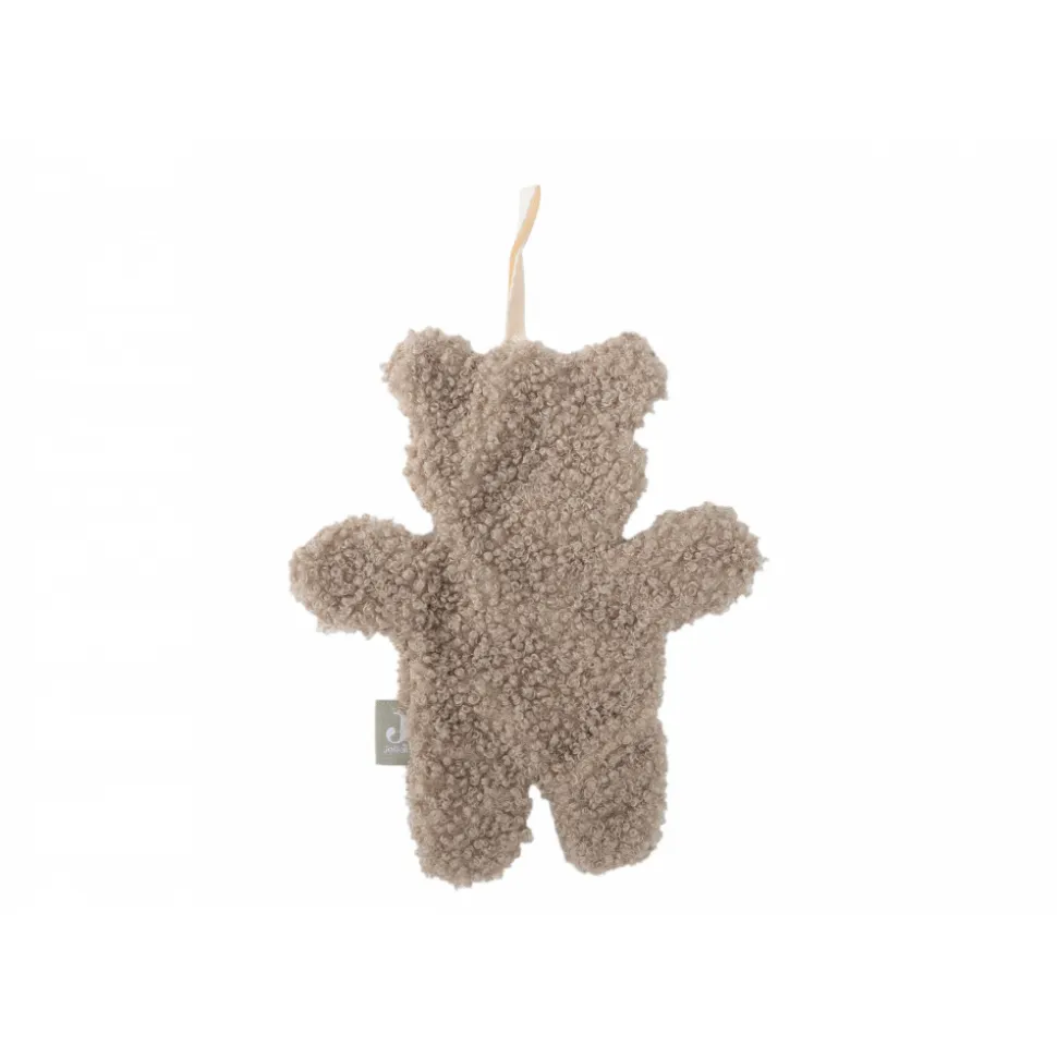 Attache sucette teddy bear olive