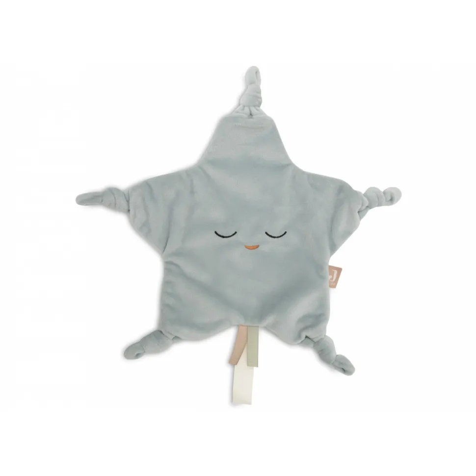Attache sucette étoile sea green
