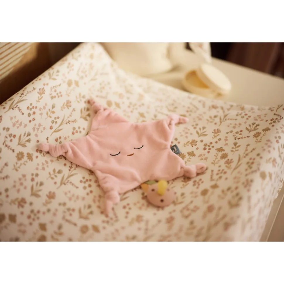 Attache sucette étoile wild rose