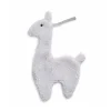 Attache tétine lama off-white