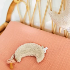 Attache tétine moon nougat